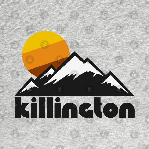 Retro Killlington ))(( Tourist Souvenir Travel Vermont Design by darklordpug